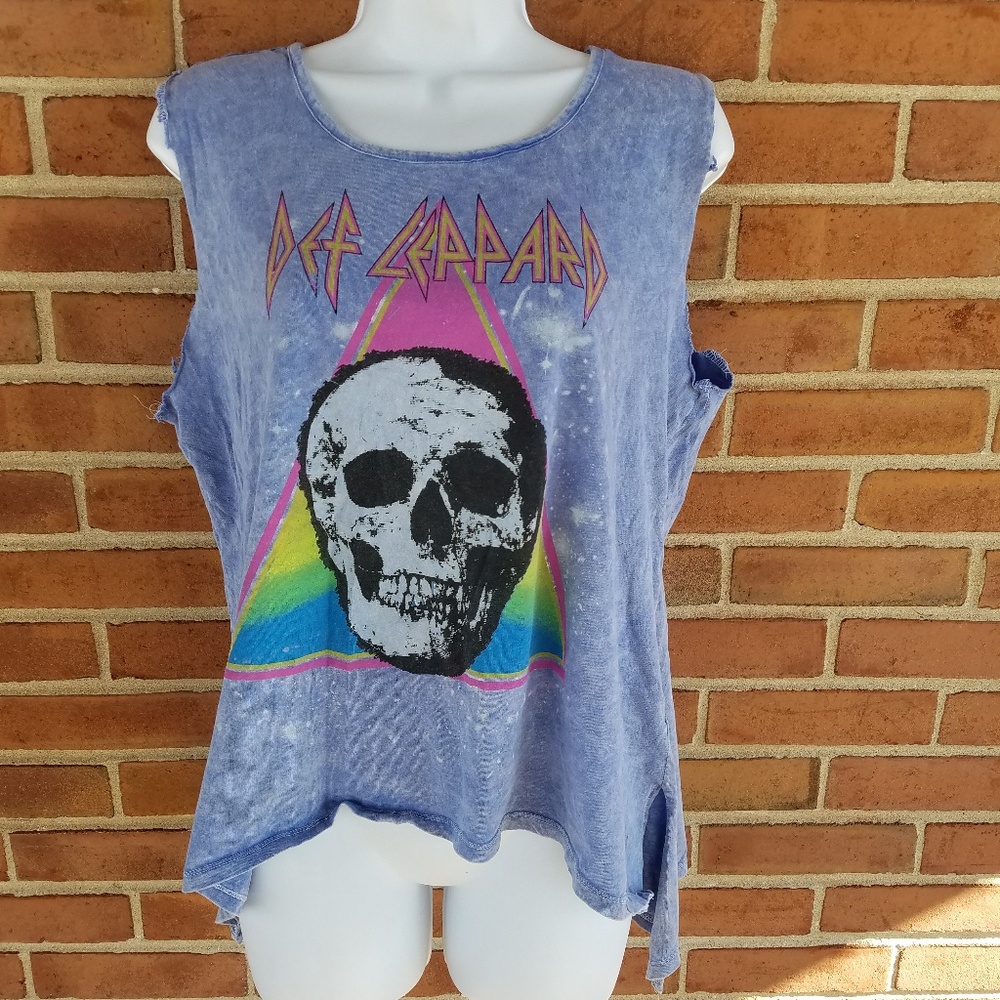 Def Leppard Cutoff Sharkbite Tank